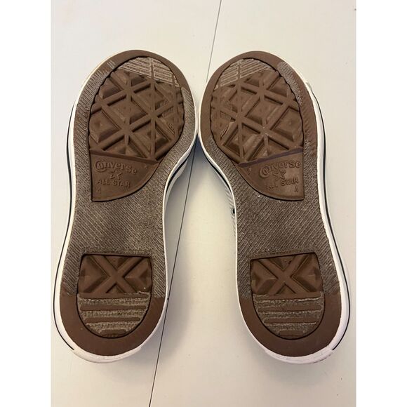 Women's Converse All Star Sneakers 6M/EU 36.5 Low Top Gray White Pinstriped - Picture 5 of 10